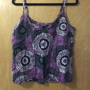 Lucky Brand purple tank